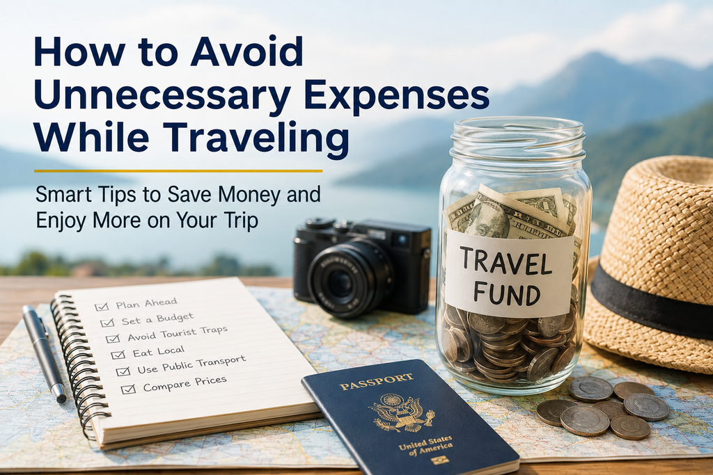 How to Avoid Unnecessary Expenses While Traveling