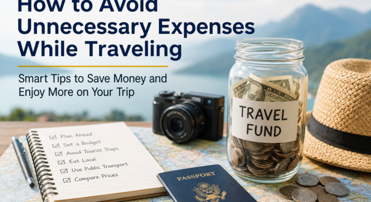 How to Avoid Unnecessary Expenses While Traveling