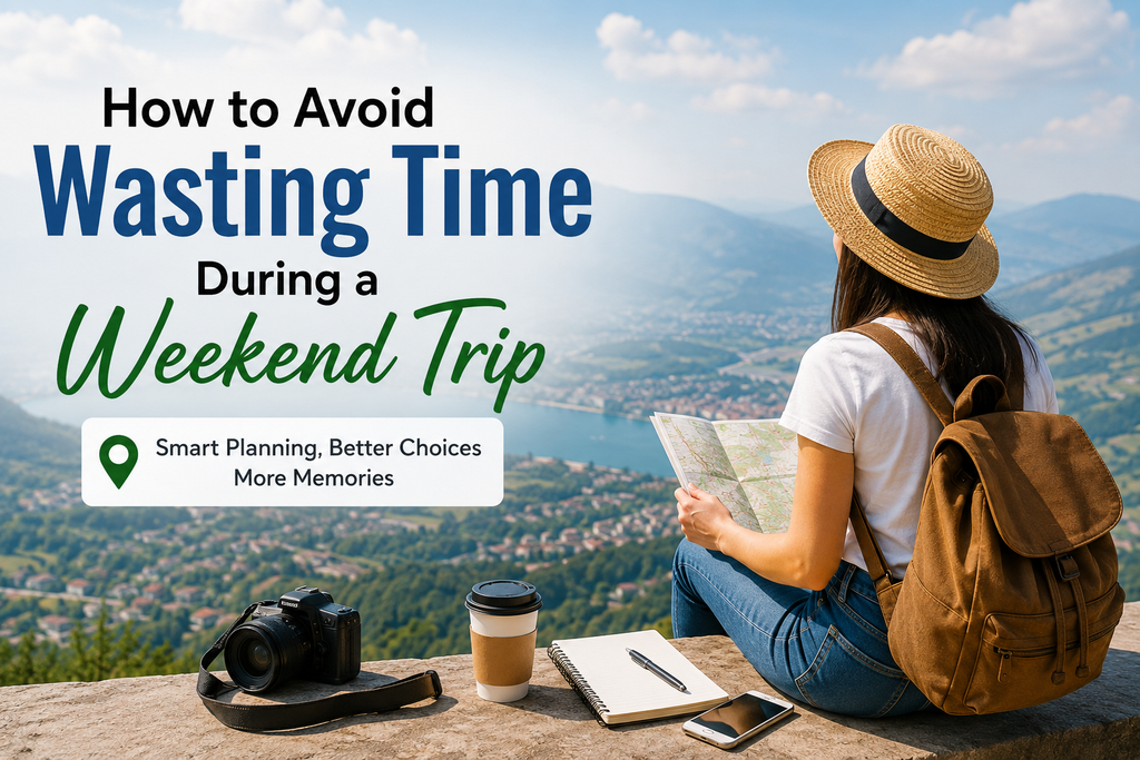 How to Avoid Wasting Time During a Weekend Trip