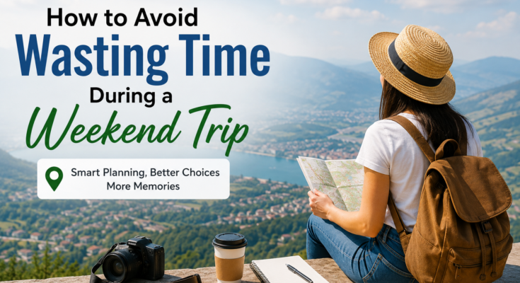 How to Avoid Wasting Time During a Weekend Trip