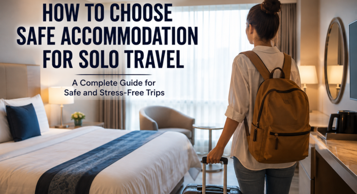How to Choose Safe Accommodation for Solo Travel