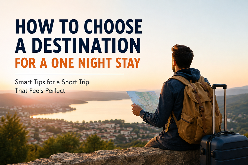 How to Choose a Destination for a One Night Stay