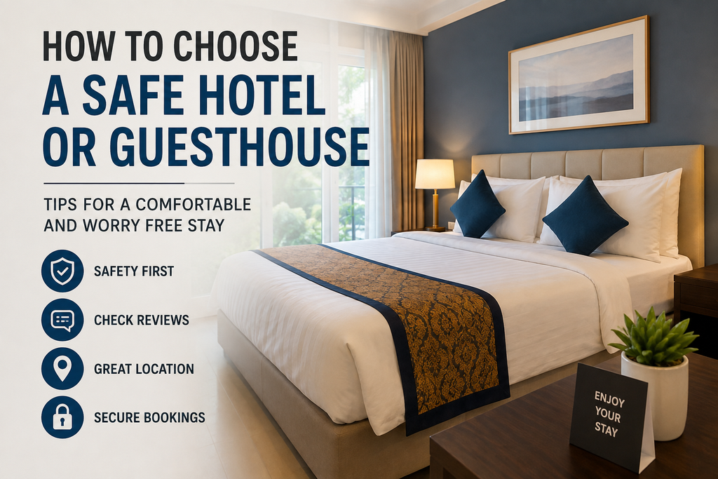 How to Choose a Safe Hotel or Guesthouse