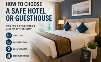 How to Choose a Safe Hotel or Guesthouse