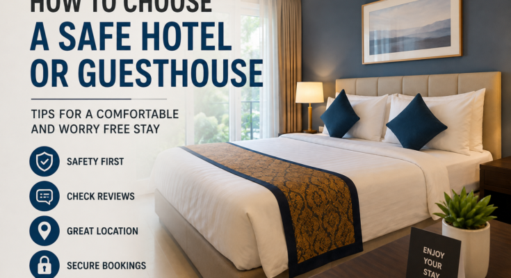 How to Choose a Safe Hotel or Guesthouse