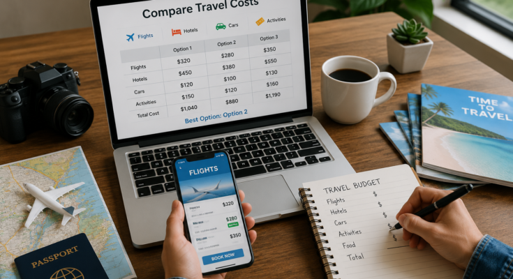 How to Compare Travel Costs Before Booking a Trip