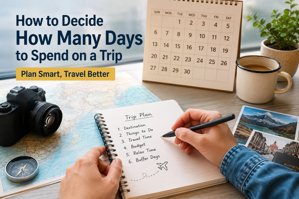 How to Decide How Many Days to Spend on a Trip