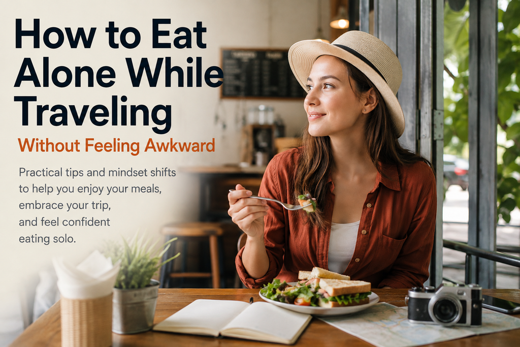 How to Eat Alone While Traveling Without Feeling Awkward