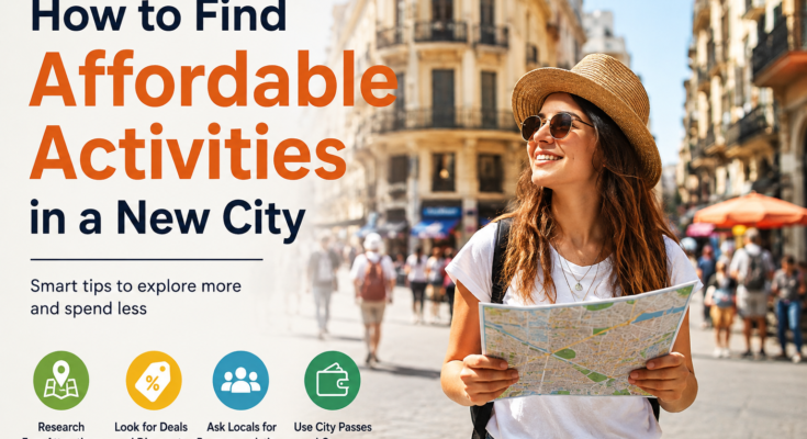 How to Find Affordable Activities in a New City