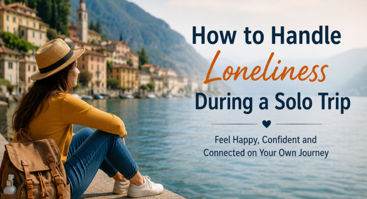 How to Handle Loneliness During a Solo Trip