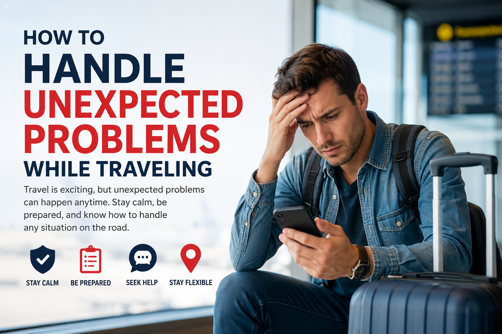 How to Handle Unexpected Problems While Traveling