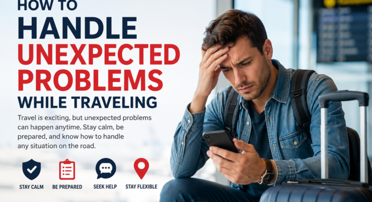 How to Handle Unexpected Problems While Traveling