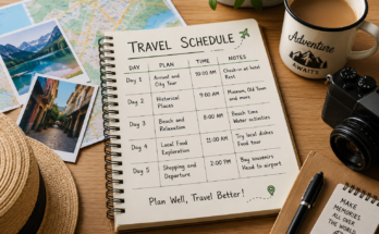 How to Make a Travel Schedule That Is Easy to Follow