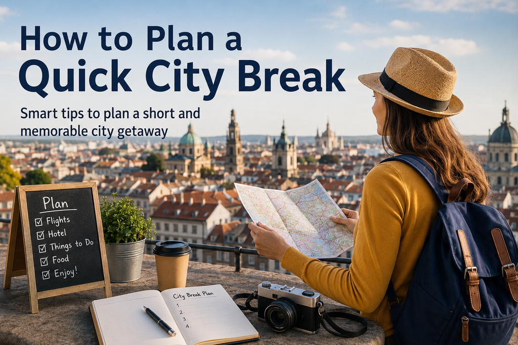 How to Plan a Quick City Break