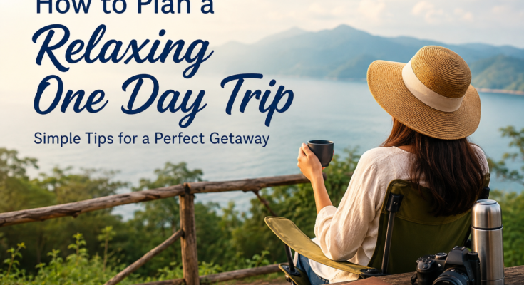 How to Plan a Relaxing One Day Trip