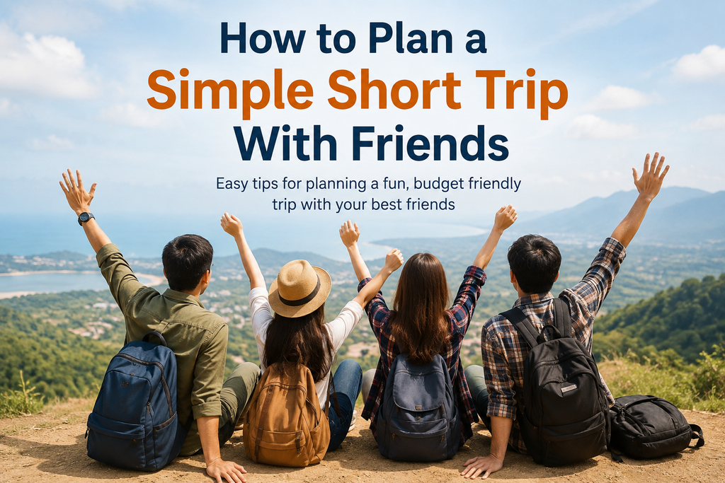 How to Plan a Simple Short Trip With Friends