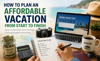 How to Plan an Affordable Vacation From Start to Finish