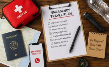 How to Prepare an Emergency Travel Plan