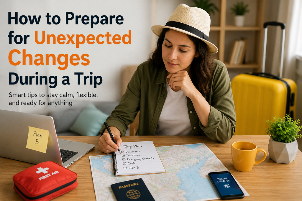 How to Prepare for Unexpected Changes During a Trip