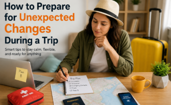 How to Prepare for Unexpected Changes During a Trip