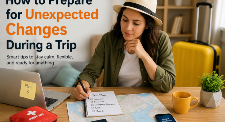 How to Prepare for Unexpected Changes During a Trip