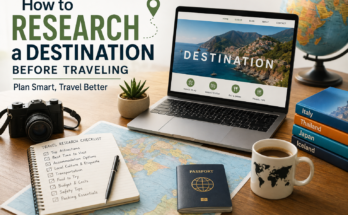 How to Research a Destination Before Traveling