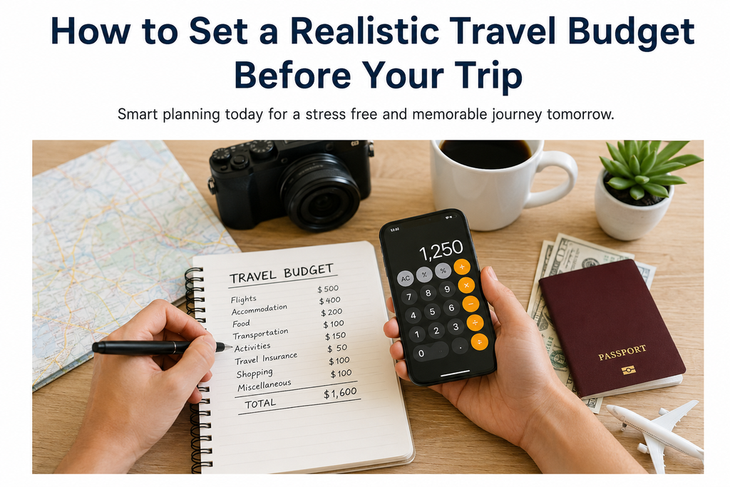 How to Set a Realistic Travel Budget Before Your Trip