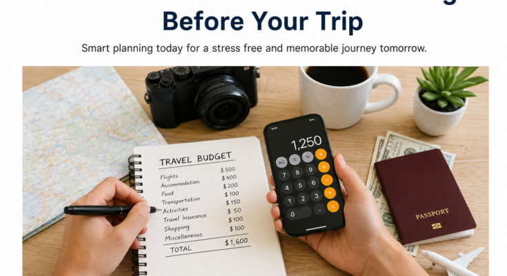 How to Set a Realistic Travel Budget Before Your Trip