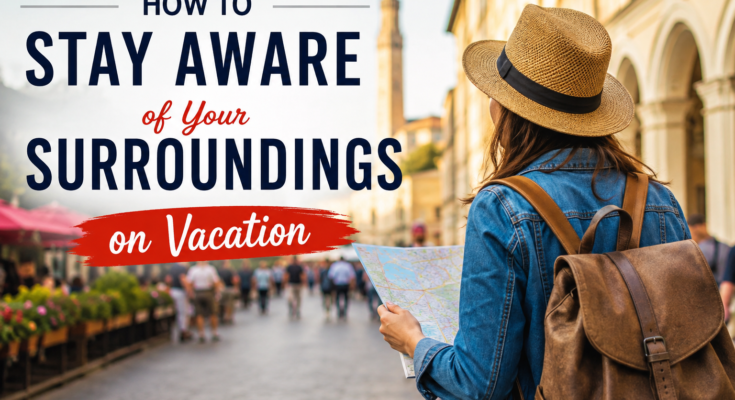 How to Stay Aware of Your Surroundings on Vacation