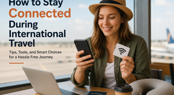 How to Stay Connected During International Travel