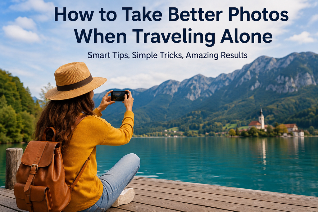 How to Take Better Photos When Traveling Alone