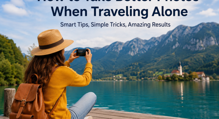 How to Take Better Photos When Traveling Alone