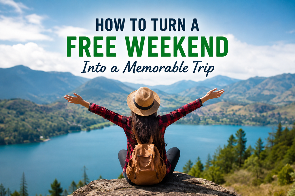 How to Turn a Free Weekend Into a Memorable Trip