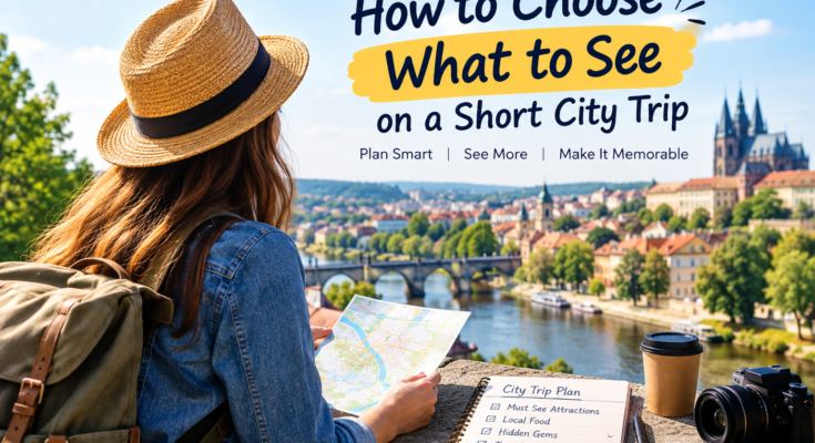 How to Choose What to See on a Short City Trip