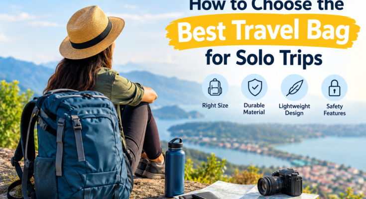 How to Choose the Best Travel Bag for Solo Trips