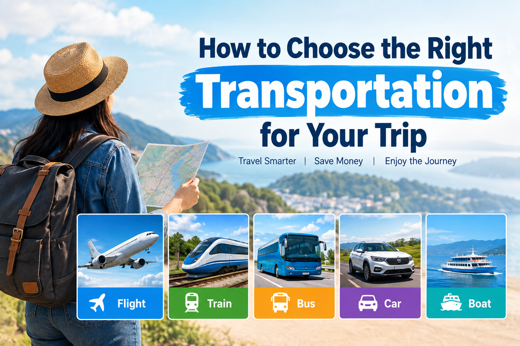 How to Choose the Right Transportation for Your Trip