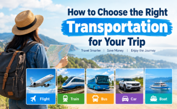 How to Choose the Right Transportation for Your Trip