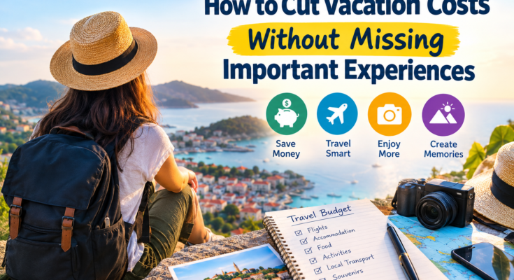 How to Cut Vacation Costs Without Missing Important Experiences