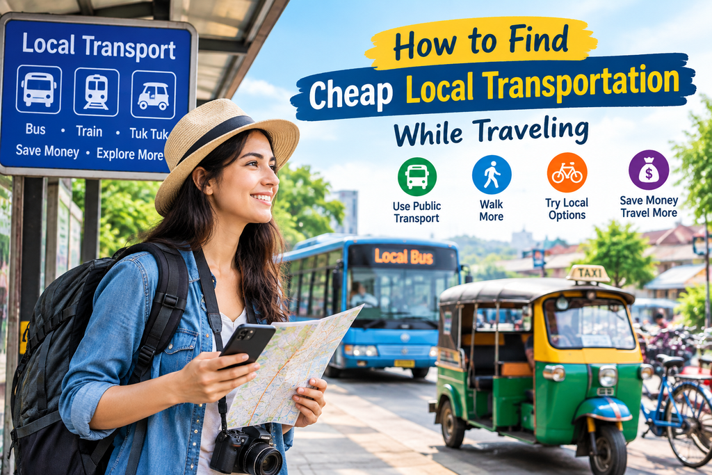 How to Find Cheap Local Transportation While Traveling
