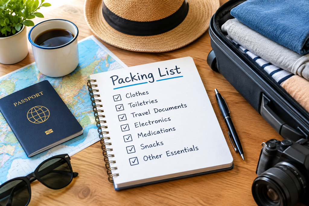 How to Make a Simple Packing List for Any Trip