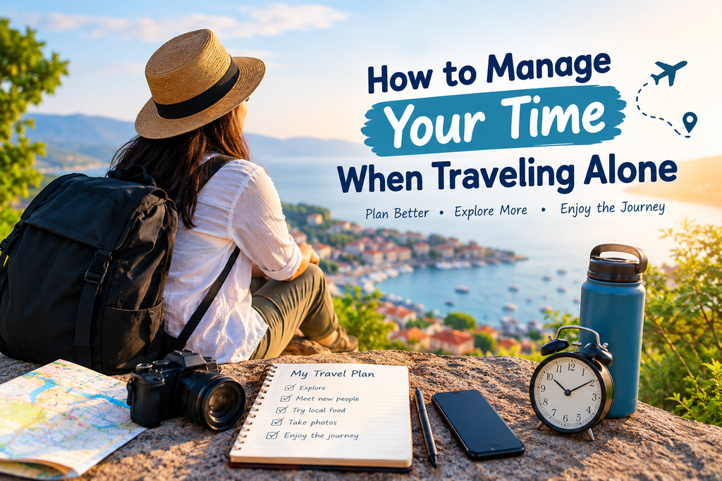 How to Manage Your Time When Traveling Alone