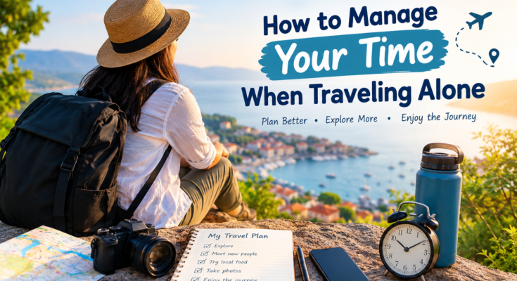 How to Manage Your Time When Traveling Alone