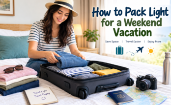 How to Pack Light for a Weekend Vacation