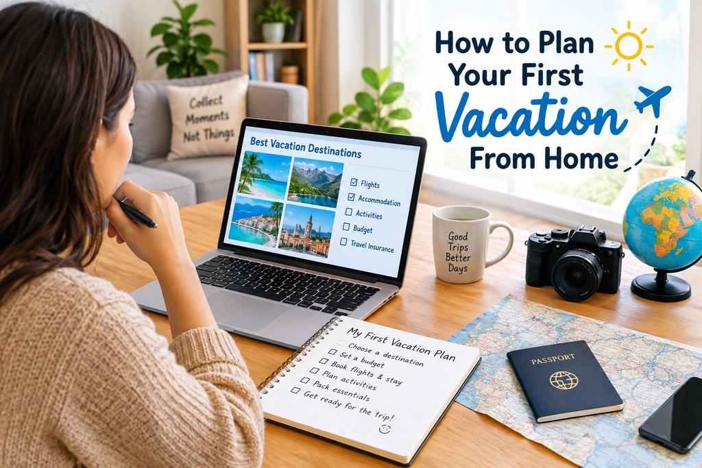 How to Plan Your First Vacation From Home