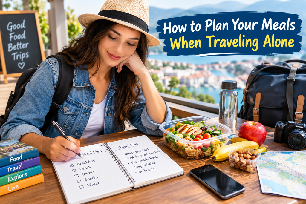 How to Plan Your Meals When Traveling Alone