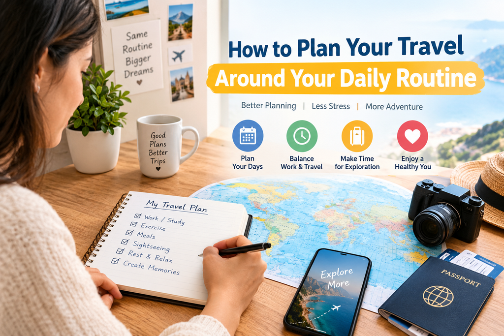 How to Plan Your Travel Around Your Daily Routine