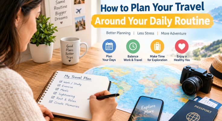 How to Plan Your Travel Around Your Daily Routine