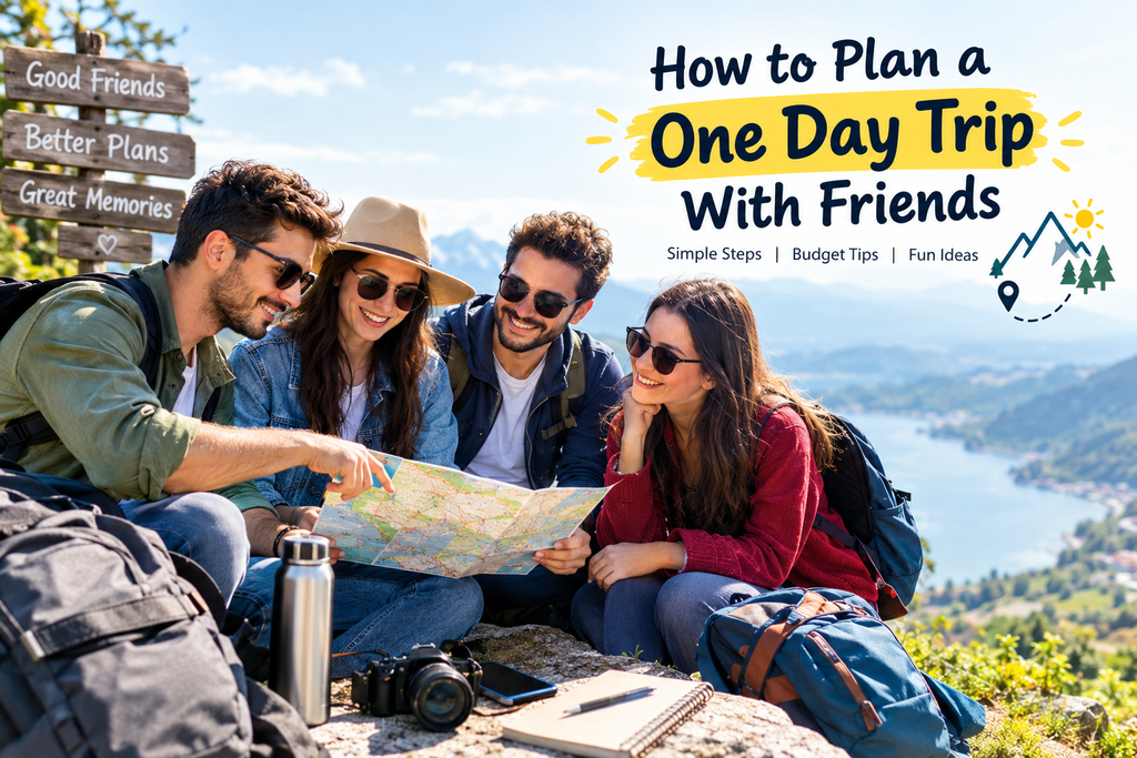 How to Plan a One Day Trip With Friends