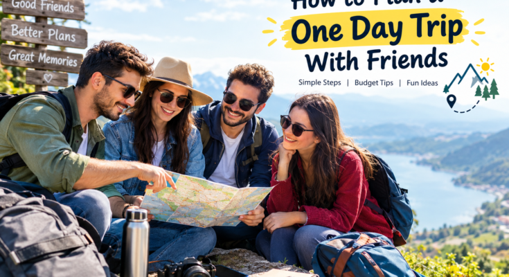 How to Plan a One Day Trip With Friends