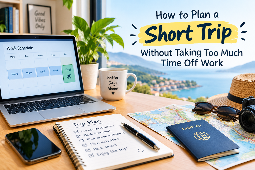 How to Plan a Short Trip Without Taking Too Much Time Off Work